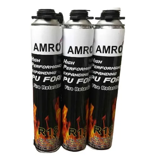 750 Ml Amro R18 Fire Retarden Pu Foam Spray