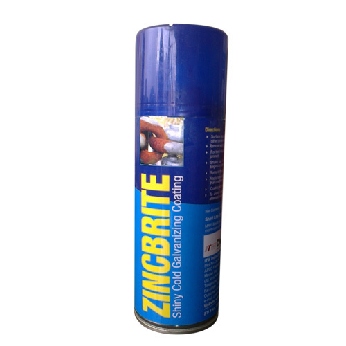 Zincbrite Shiny Cold Galvanizing Coating Spray